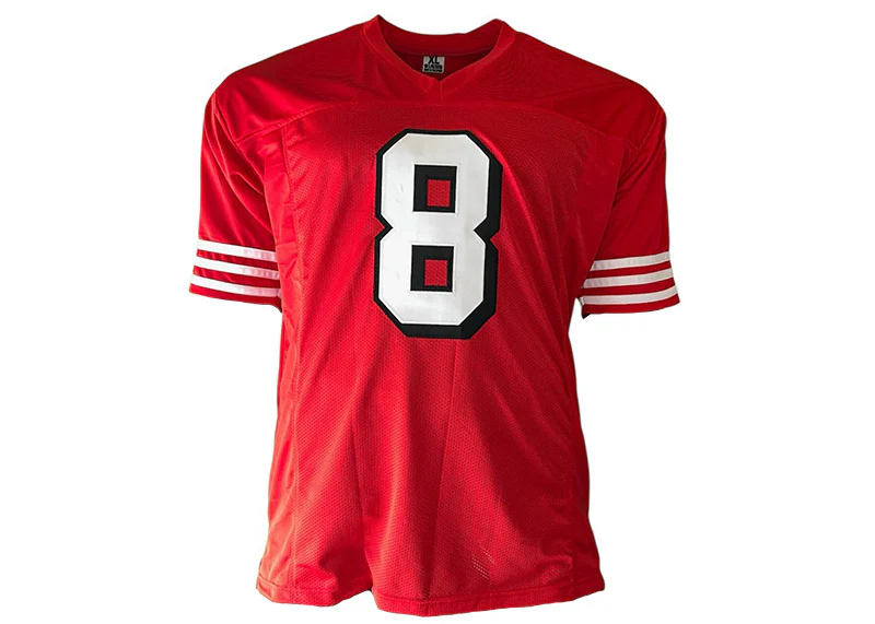 Steve Young Signed?San Francisco Custom Red Jersey?GTSM