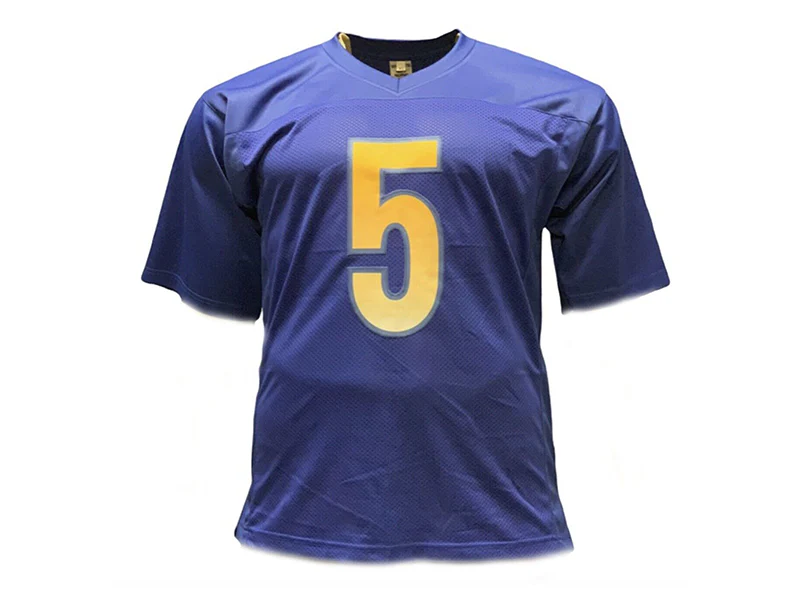 Jalen Ramsey Autographed Los Angeles Custom Blue Football Jersey (JSA)