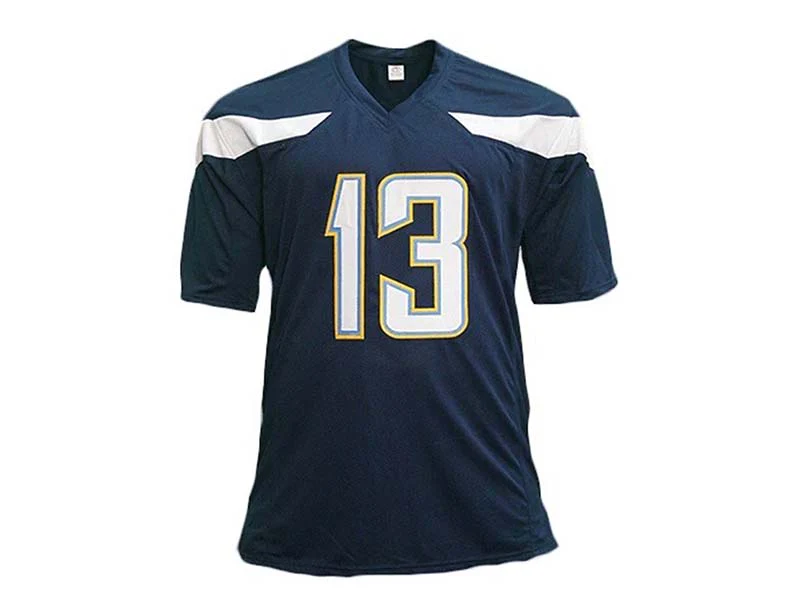 Keenan Allen Signed San Diego Custom Blue Football Jersey (JSA)