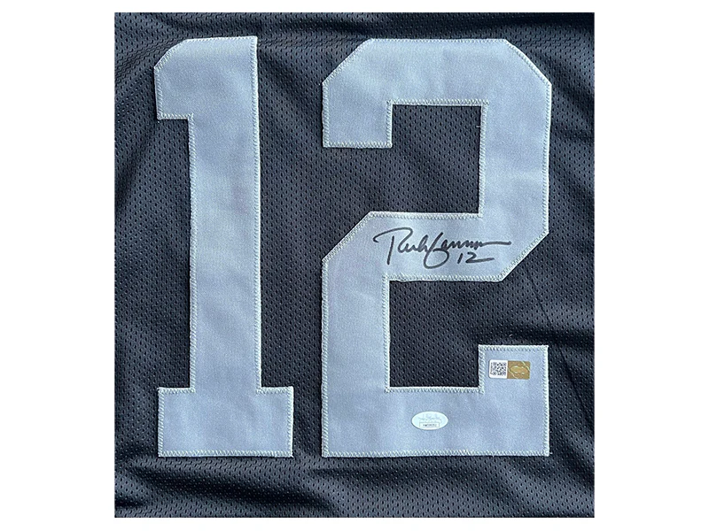 Rich Gannon Autographed Oakland Pro Black Football Jersey (JSA)
