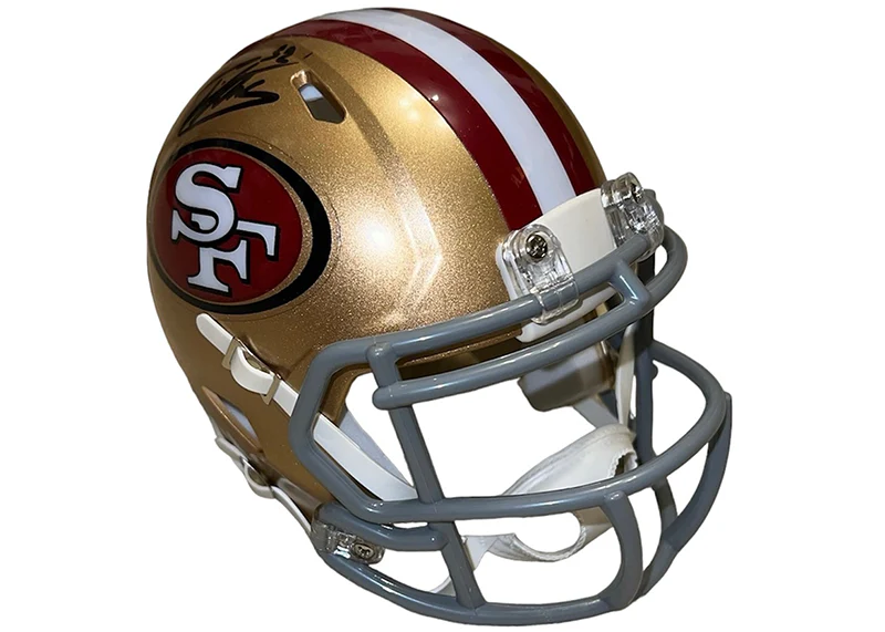 Patrick Willis Signed San Francisco 49ers Speed Mini Football Helmet (JSA)