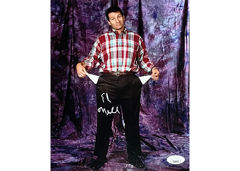Ed O��neill Al Bundy Signed Married With Children 8x10 Photo JSA