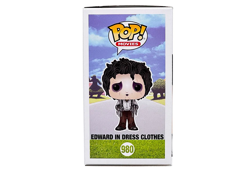 Johnny Depp Signed Edward Scissorhands Funko Pop 980 Autograph Beckett