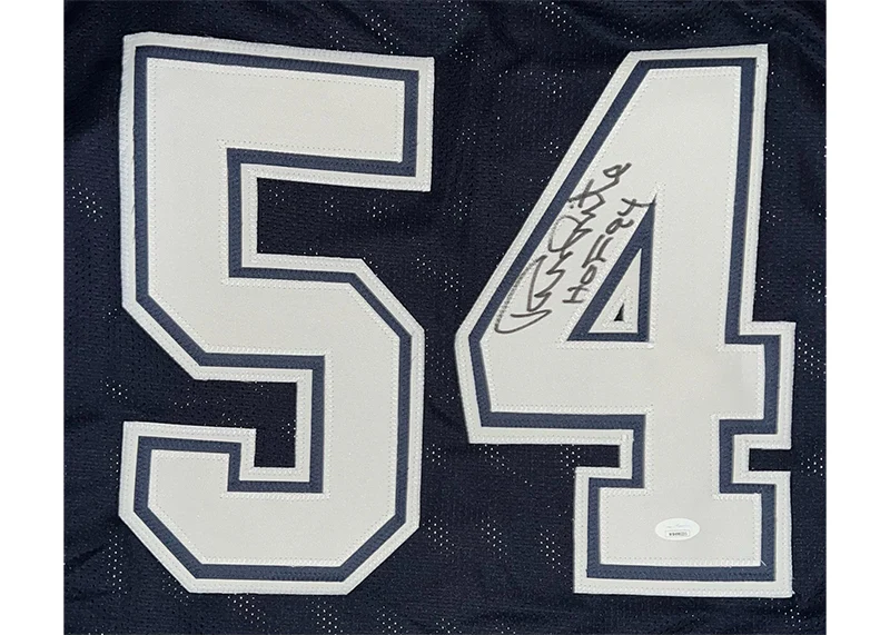 Randy White (The Monster) Signed Dallas HOF 94 Insc Custom Blue Football Jersey JSA
