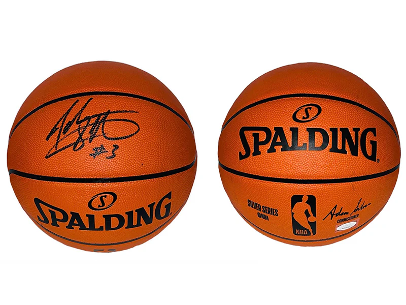 John Starks Autographed Spalding NBA Basketball JSA