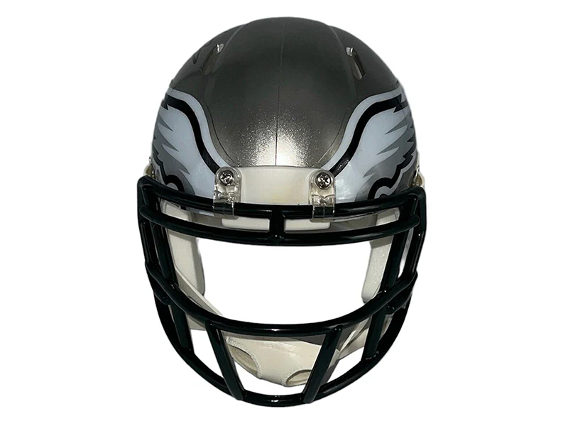 Miles Sanders Philadelphia Eagles Autographed Flash Mini Helmet (JSA)