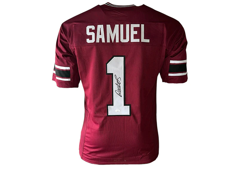 Deebo Samuel Signed Custom College Maroon jersey JSA