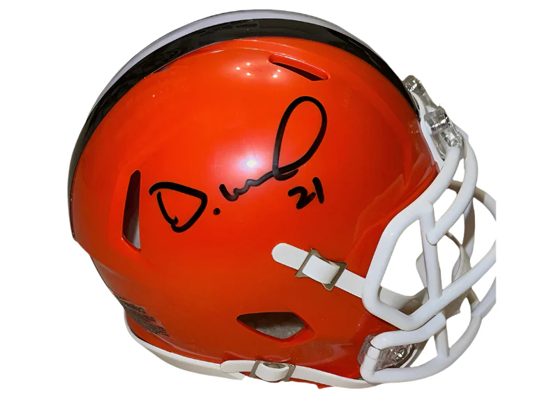 Denzel Ward Signed Cleveland Browns Mini Helmet JSA