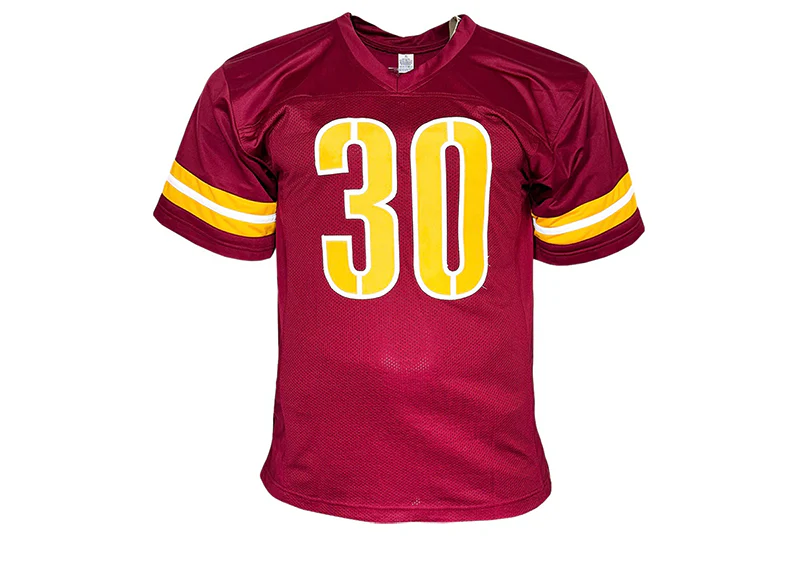 Austin Ekeler Signed Washington Custom Red Football Jersey Beckett