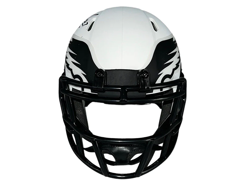 Nakobe Dean Philadelphia Eagles Autographed Lunar Mini Helmet (JSA)