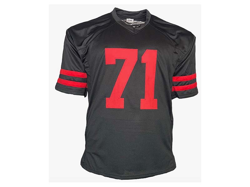 Trent Williams Autographed San Francisco Custom Black Football Jersey JSA