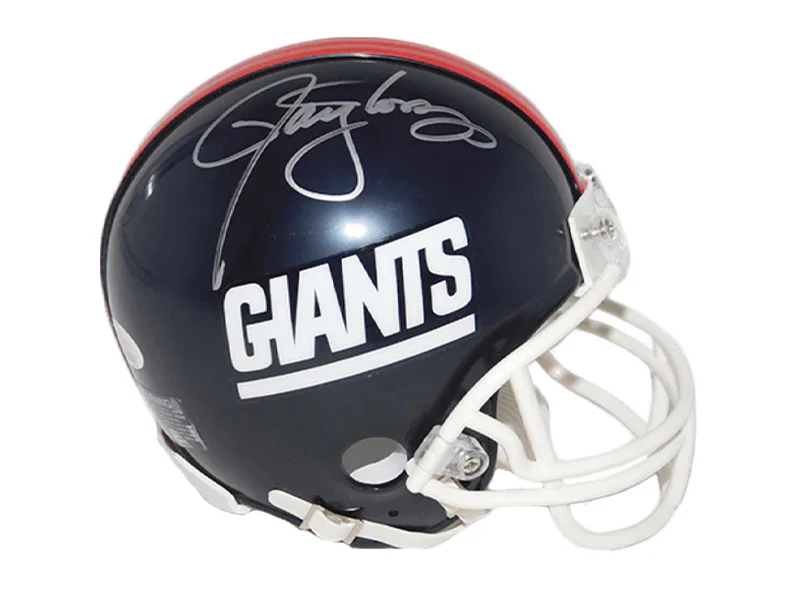 Lawrence Taylor Autographed New York Giants Mini Football Helmet (JSA)