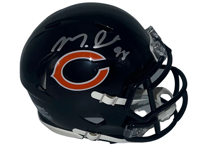 Montez Sweat Signed Chicago Bears Speed Mini helmet JSA