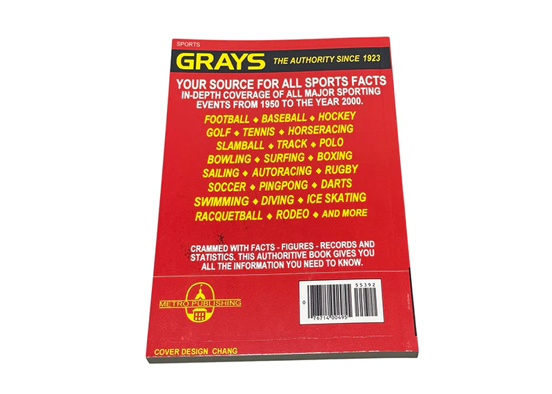 Christopher Lloyd Signed Grays Sports Almanac Back to the Future Beckett