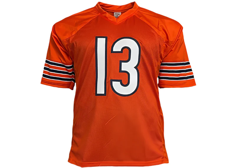 Keenan Allen Signed Chicago Custom Orange Football Jersey Beckett
