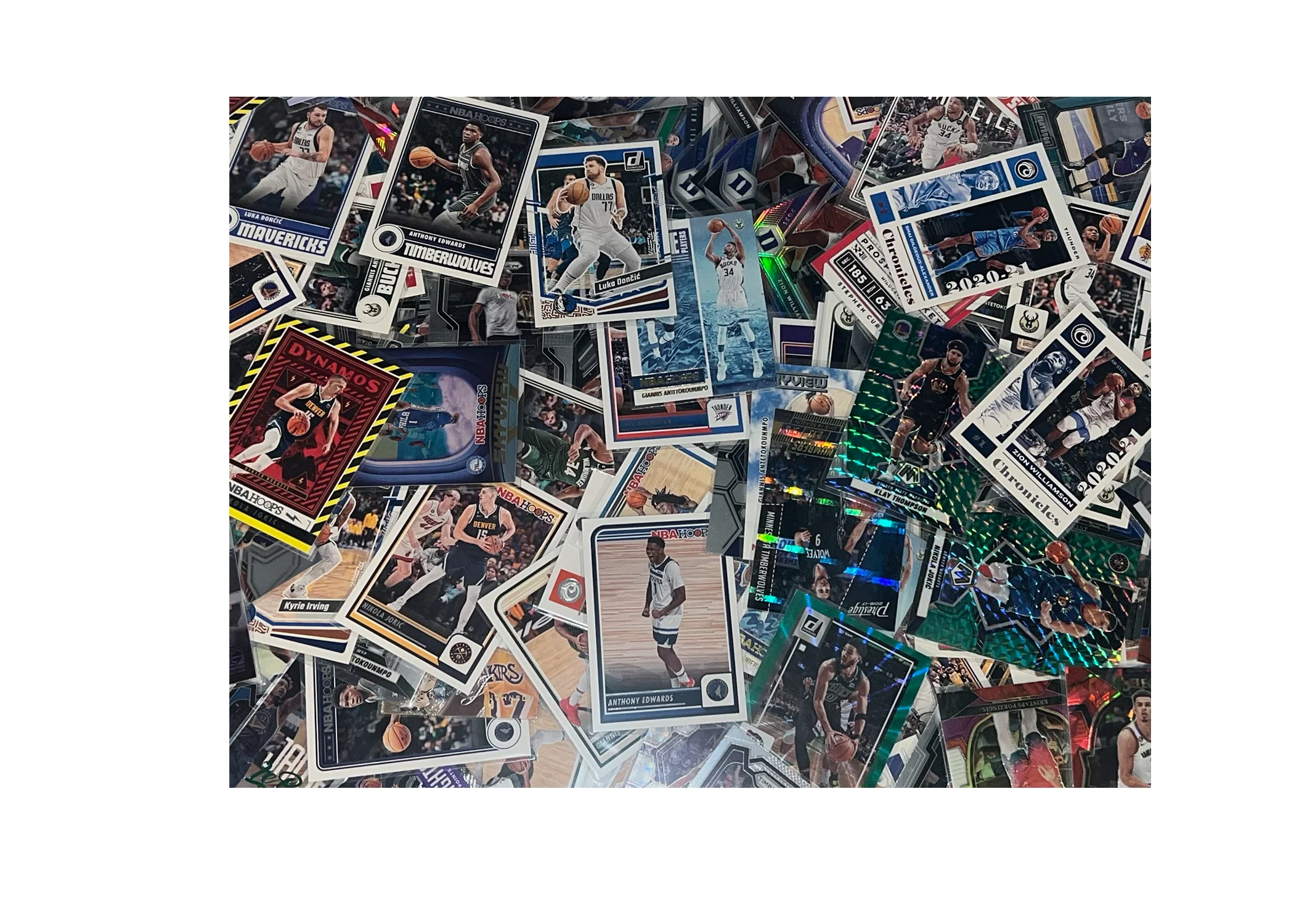 10 NBA Random Cards Mystery Pack