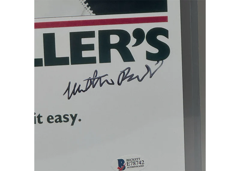 Matthew Broderick Signed 12x18 Ferris Bueller's Day Off Photo Beckett