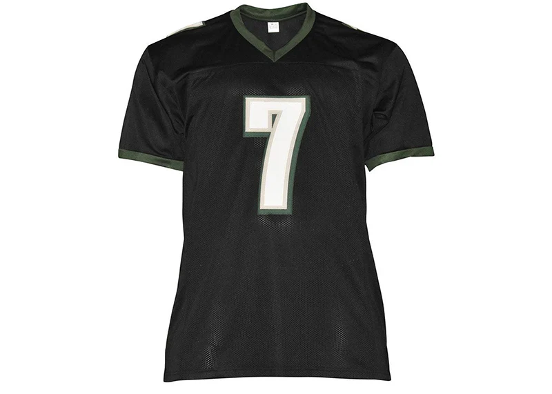 Michael Vick Autographed Philadelphia Custom Black Football Jersey Beckett