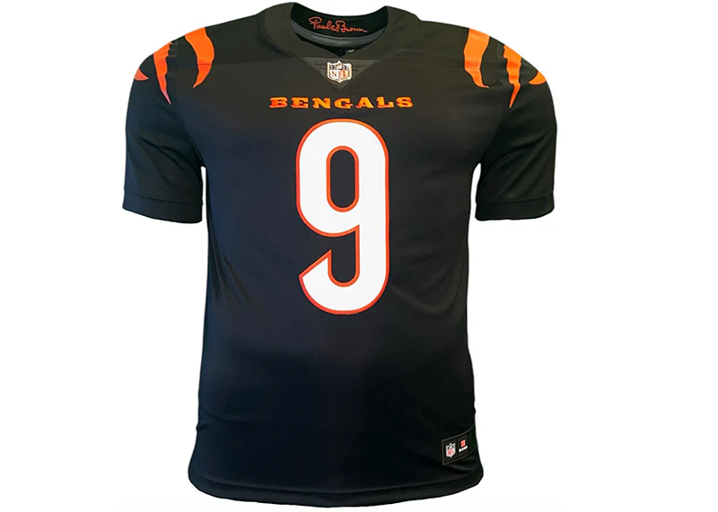 Joe Burrow Autographed Authentic Cincinnati Bengals NFL Nike Jersey Fanatics