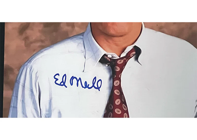 Ed O��Neill Al Bundy Signed 3D With Playable Video Framed 25x25 Photo JSA