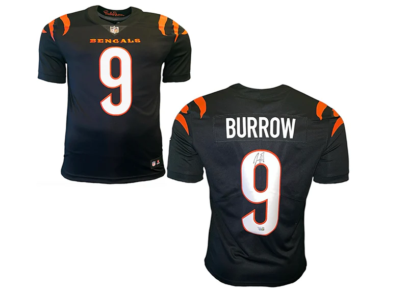 Joe Burrow Autographed Authentic Cincinnati Bengals NFL Nike Jersey Fanatics