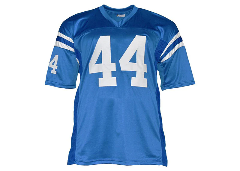 Dallas Clark Signed Indianapolis Custom Blue Football Jersey Beckett