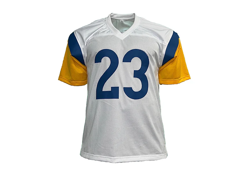 Cam Akers Autographed Los Angeles Pro Style White Football Jersey Beckett