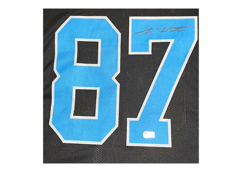 Sam LaPorta Signed Detroit Custom Black Football Jersey Beckett