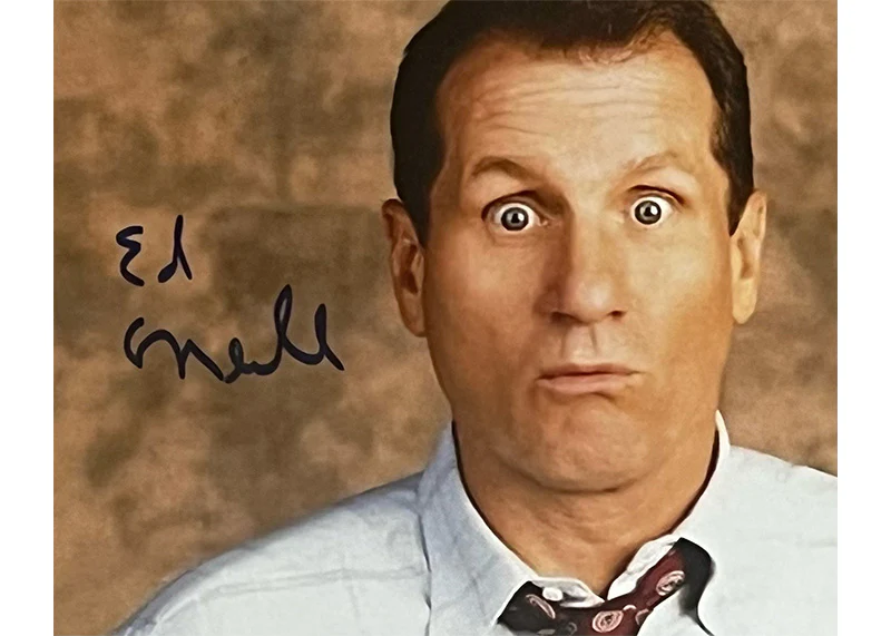 Ed O��neill Al Bundy Signed Married With Children 11x14 Photo JSA
