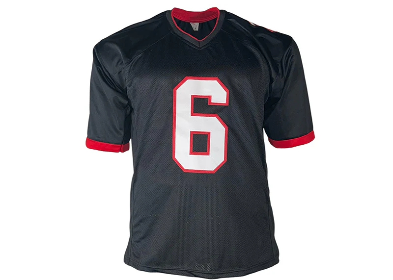 Baker Mayfield Signed Tampa Bay Custom Black Football Jersey Beckett