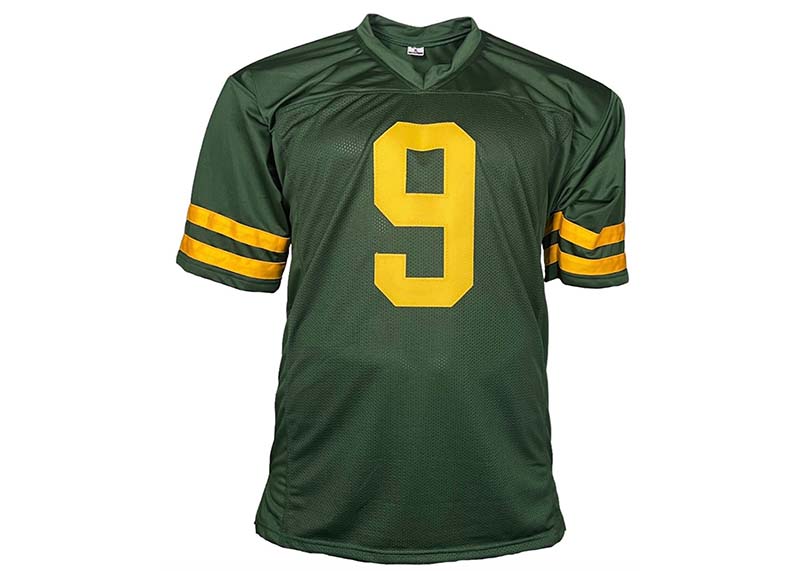 Christian Watson Signed Green Bay Custom Green Football Jersey (Beckett)