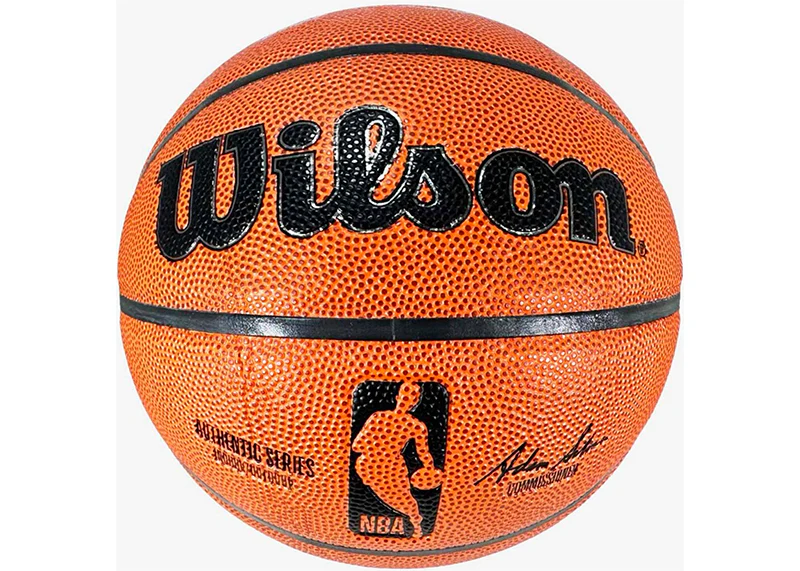 Dennis Rodman Signed Wilson Authentic Series NBA Basketball Silver Ink (Beckett)