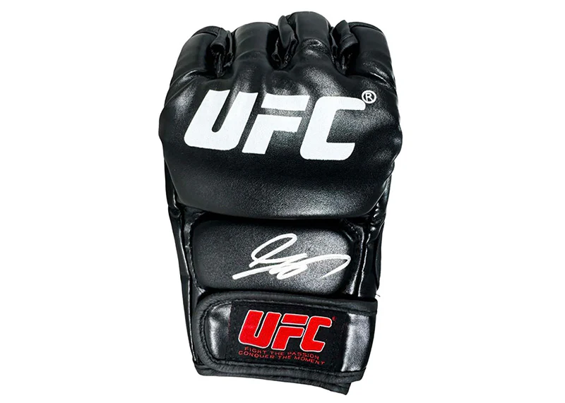 George St-Pierre Signed UFC MMA Glove (JSA)