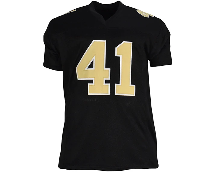 Alvin Kamara Signed New Orleans Custom Black Football Jersey (Beckett)