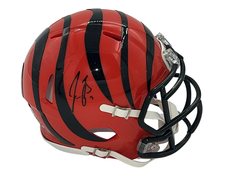 Joe Burrow Autographed Cincinnati Bengals Speed Mini Helmet Fanatics