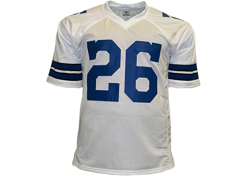 Daron Bland Signed Dallas Custom White Football Jersey Beckett