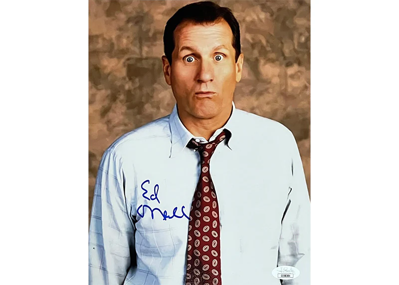 Ed O��neill Al Bundy Signed Married With Children 8x10 Photo JSA