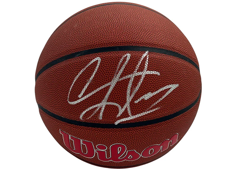Dennis Rodman Signed Wilson Authentic Chicago Bulls NBA Basketball JSA