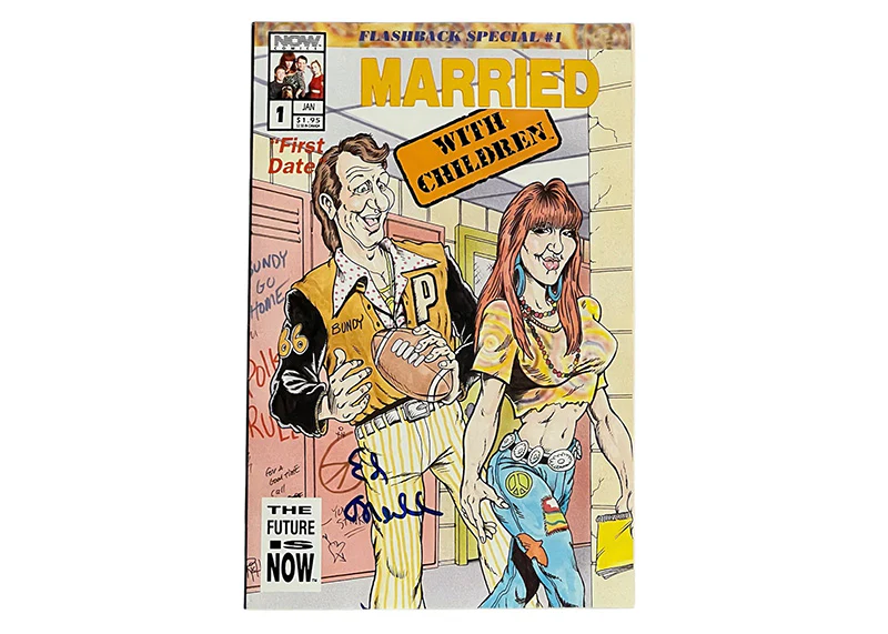 Ed O��neill Al Bundy Signed Married With Children Comic JSA