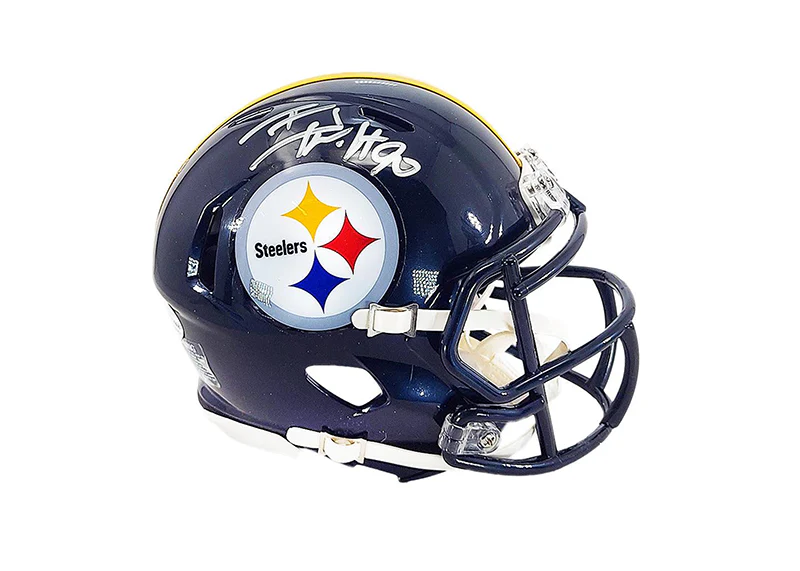 Tj Watt Autographed Pittsburgh Steelers Mini Helmet Beckett
