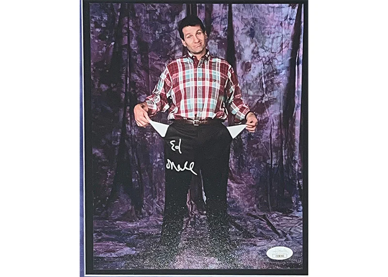 Ed O��Neill Al Bundy Signed 3D Light Up Framed 25x25 Photo JSA