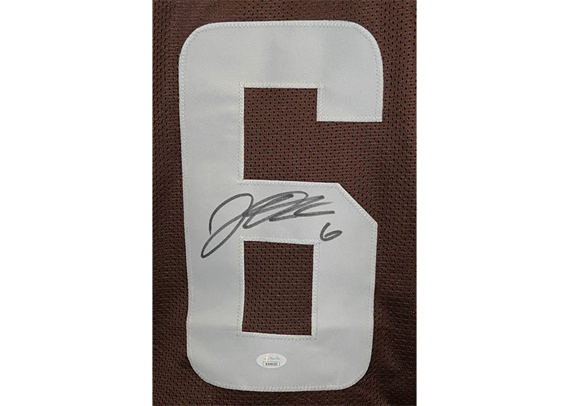 Jeremiah Owusu-Koramoah Signed Cleveland Custom Brown Football Jersey JSA