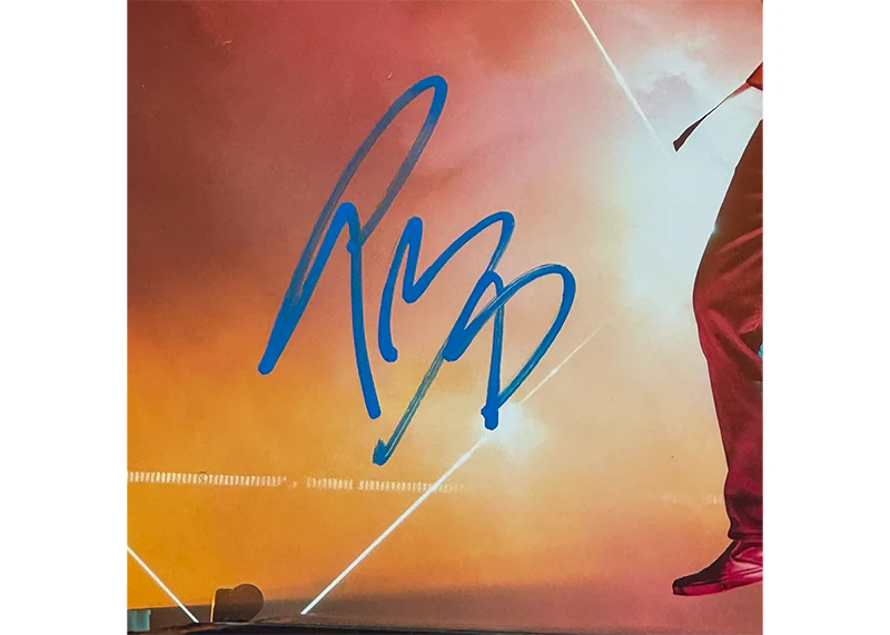 Post Malone Signed 11x14 Photo F-1 Trillion Country Autographed Beckett