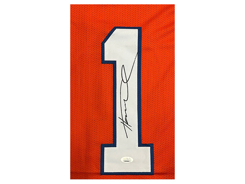 Coach Klein Henry Winkler Autographed The Waterboy Orange Football Jersey (JSA)