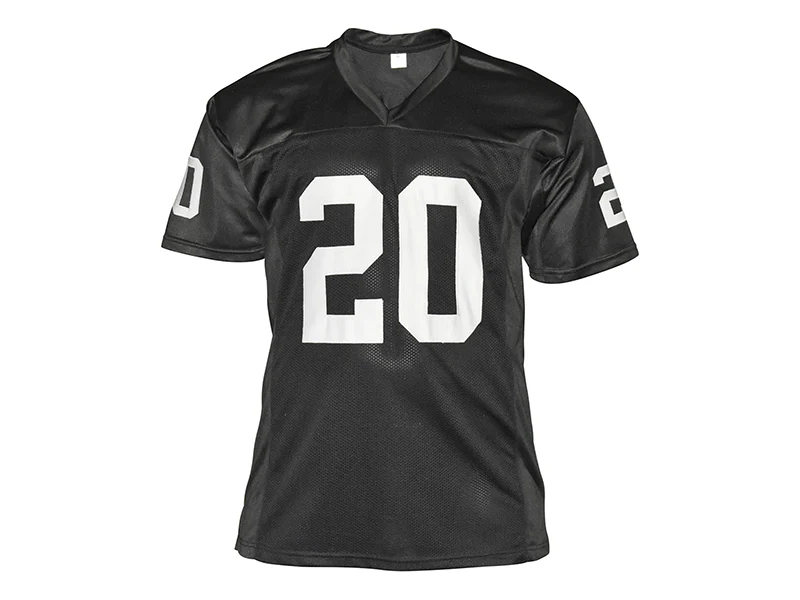 Damon Arnette Autographed Oakland Black Pro Style Jersey (JSA)