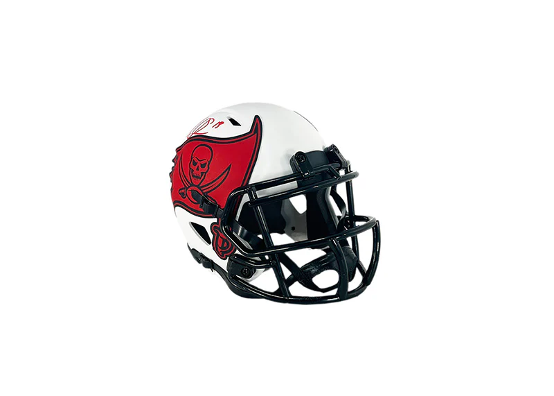 Mike Evans Signed Tampa Bay Lunar Eclipse Mini Football Helmet Beckett
