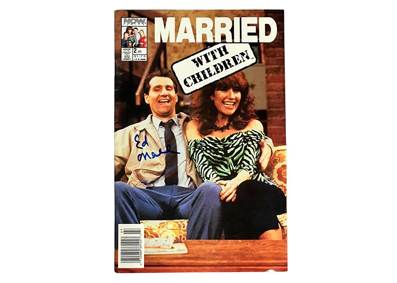 Ed O��neill Al Bundy Signed Married With Children Comic Book JSA