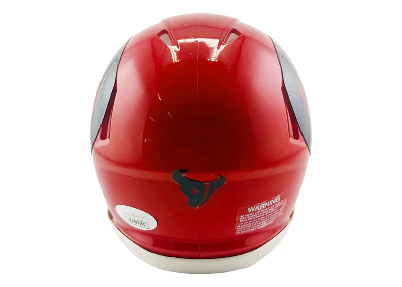 Joe Mixon Signed Houston Texans Alt 2024 Mini Football Helmet JSA