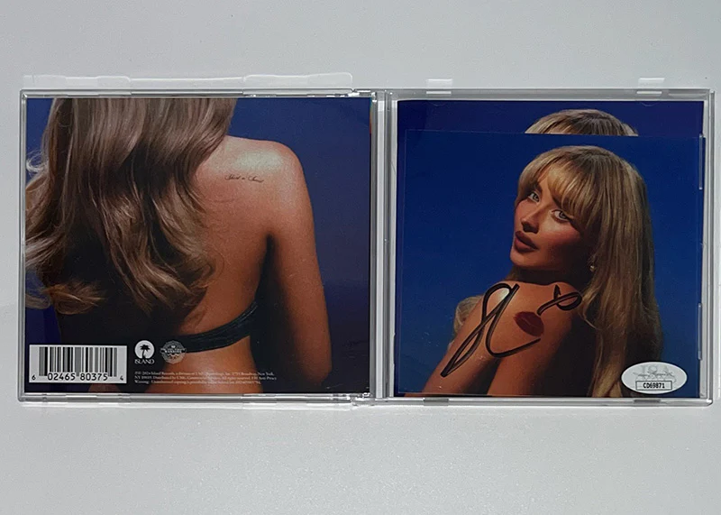 Sabrina Carpenter Signed Short N�� Sweet CD JSA