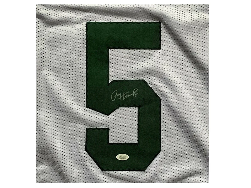 Paul Hornung Autographed Green Bay Pro Style White Football Jersey (JSA)